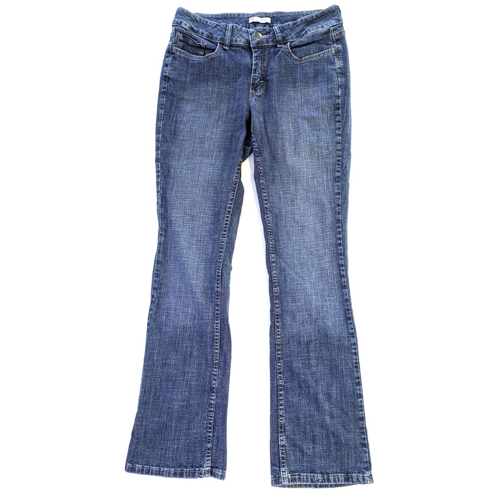Riders by Lee Women's Mid Rise Bootcut Jeans Blue Denim Size 10M 13050H6